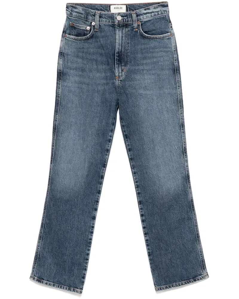 AGOLDE Jeans mit geradem Bein - Blau Blau