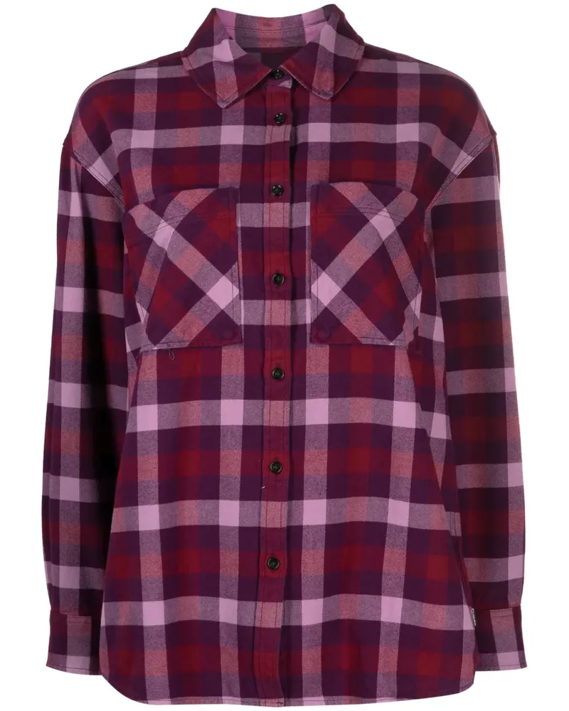 Woolrich Kariertes Hemd - Violett Violett