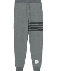 Thom Browne Gestreifte Jogginghose Grau