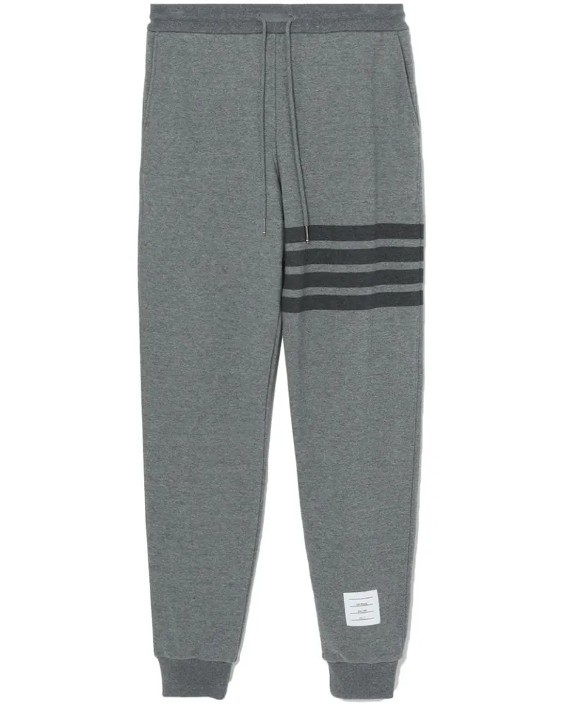 Thom Browne Gestreifte Jogginghose - Grau Grau