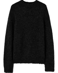 Jil Sander Pullover mit gebürstetem Finish Schwarz