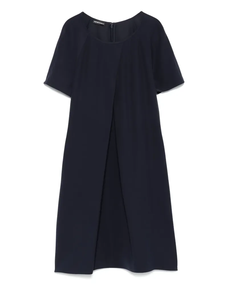 Emporio Armani Klassisches Minikleid - Blau Blau