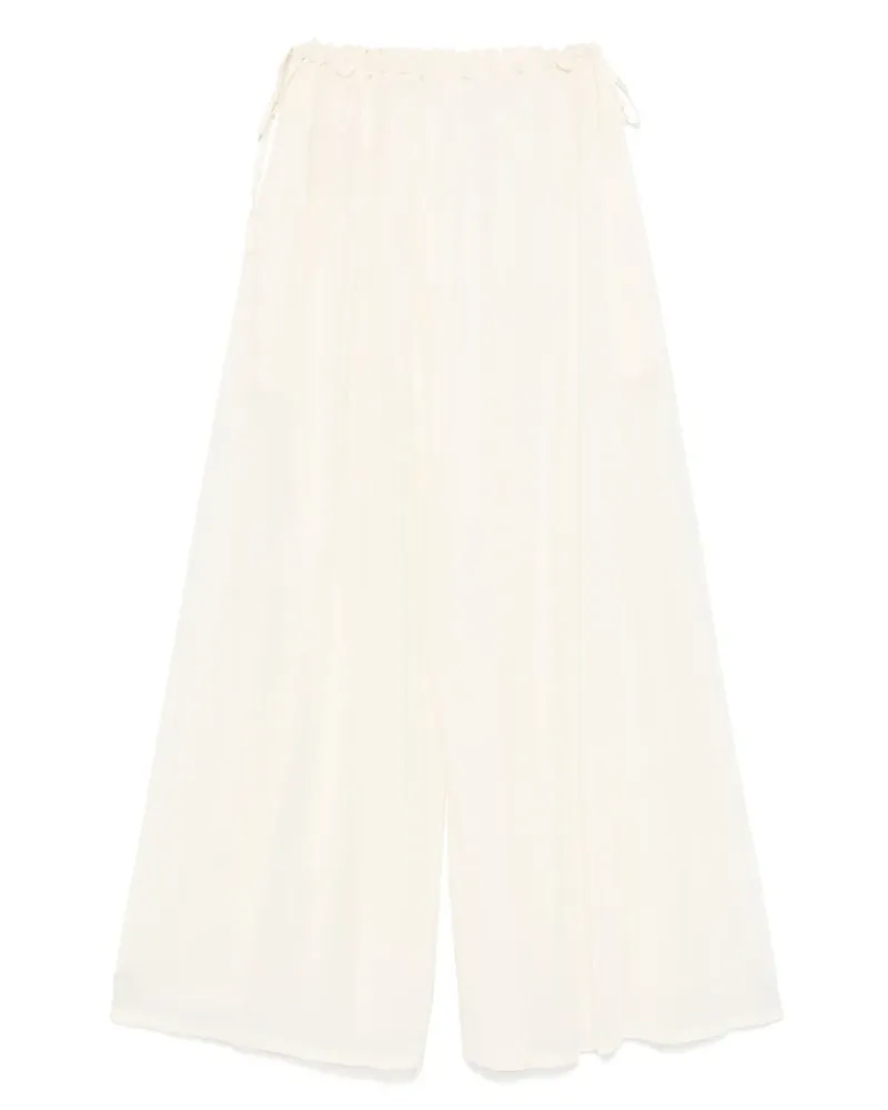 Philosophy Di Lorenzo Serafini Palazzohose aus Mesh - Nude Nude