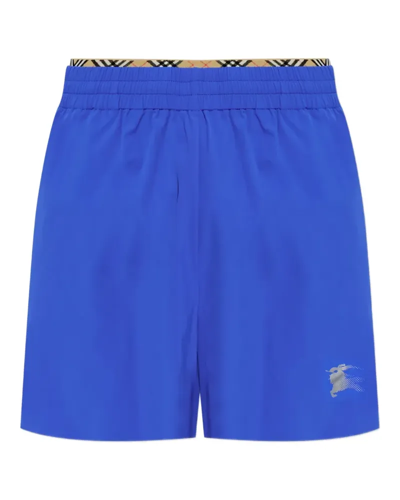 Burberry Equestrian Knight Design swim shorts - Blau Blau