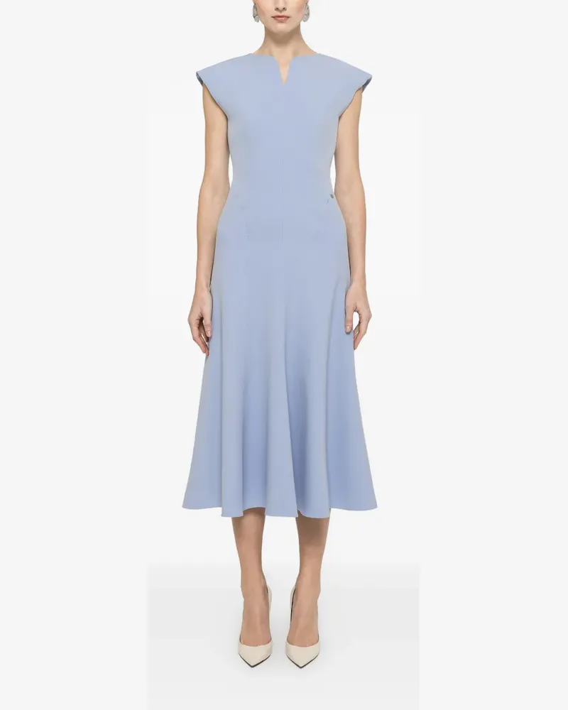 NISSA Midikleid in A-Linie - Blau Blau