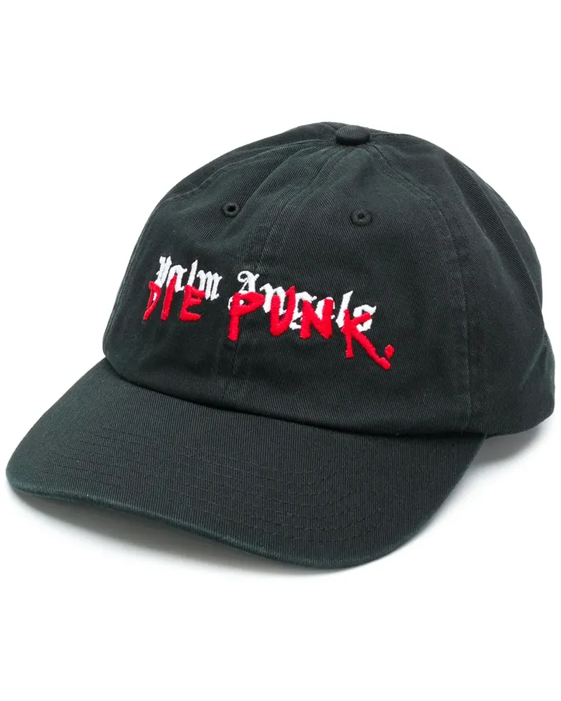 Palm Angels x Playboy Carti Die Punk Kappe - Schwarz Schwarz