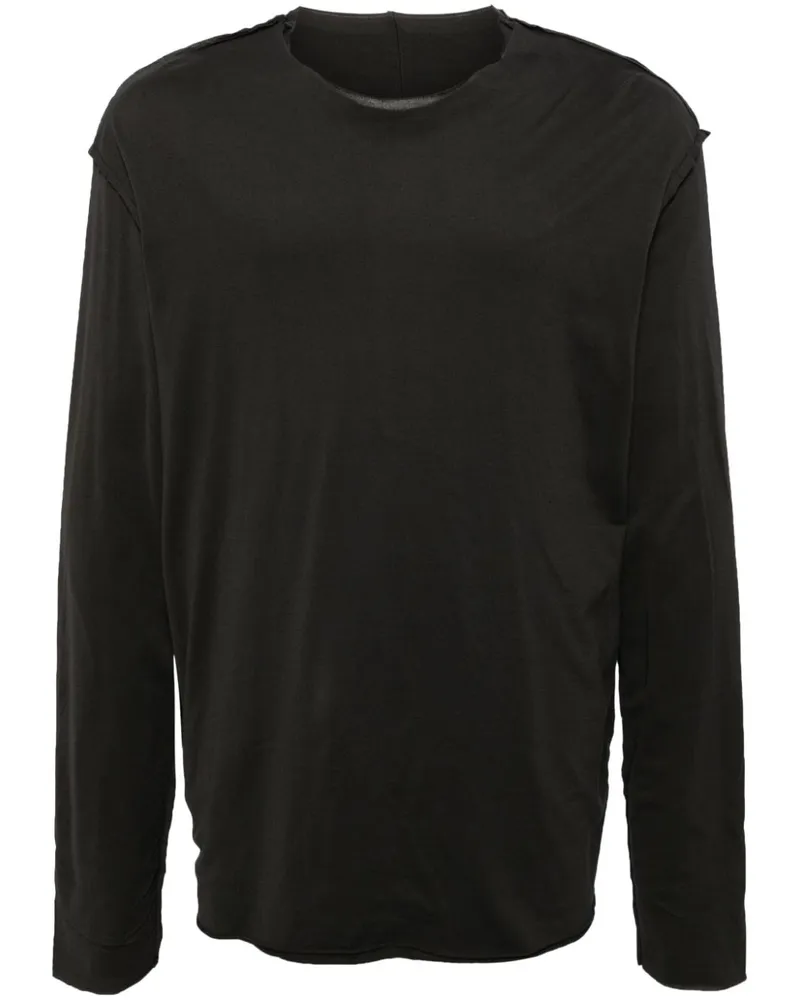 ATTACHMENT Doppeltes T-Shirt - Grau Grau