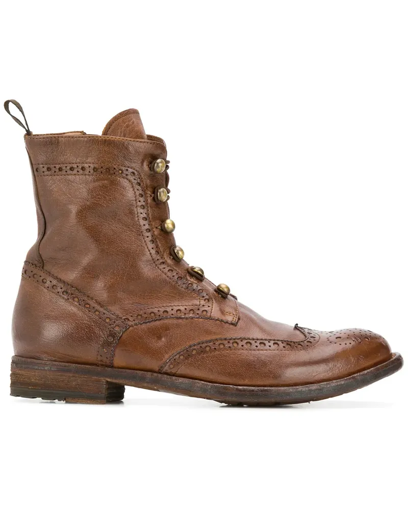 Officine Creative Italia Lexicon' Stiefeletten - Braun Braun