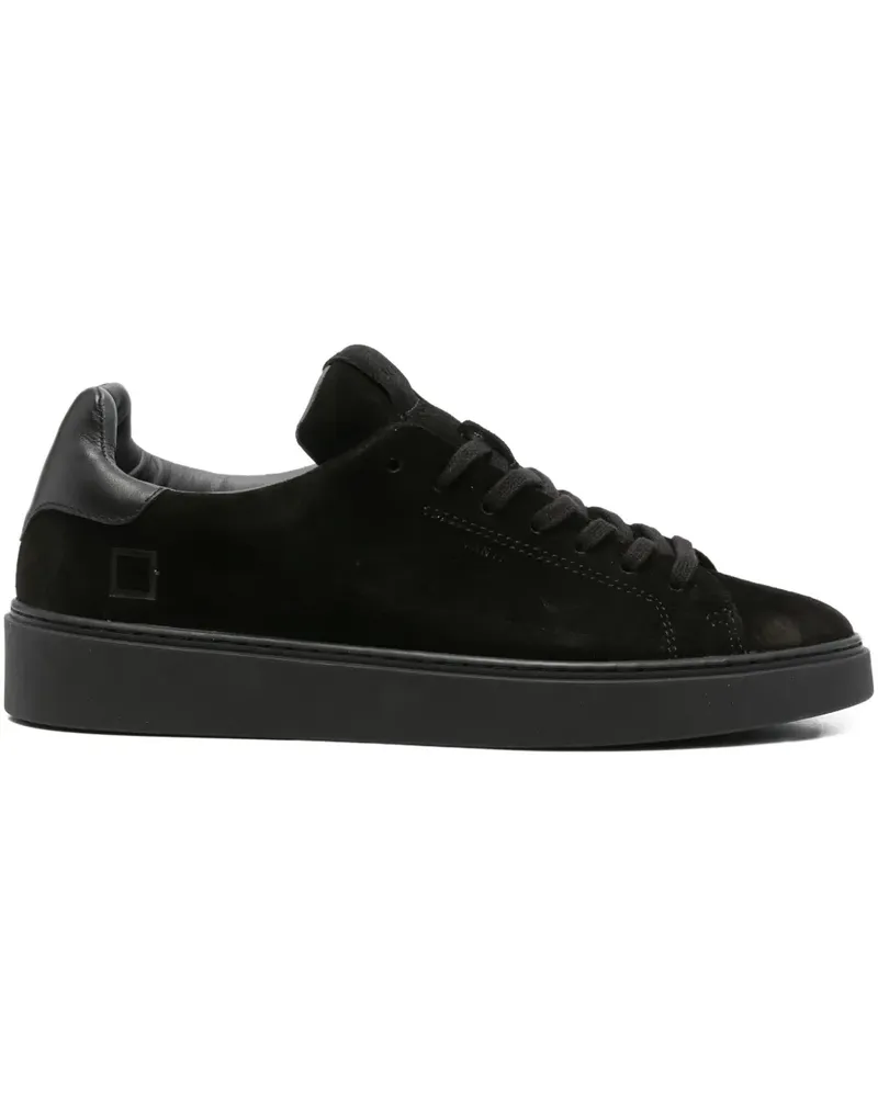 D.A.T.E. Sneakers aus Wildleder - Schwarz Schwarz