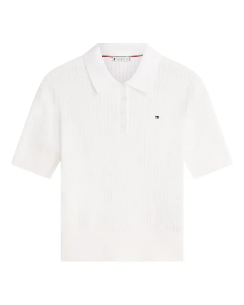 Tommy Hilfiger logo-detail polo shirt - Weiß Weiß