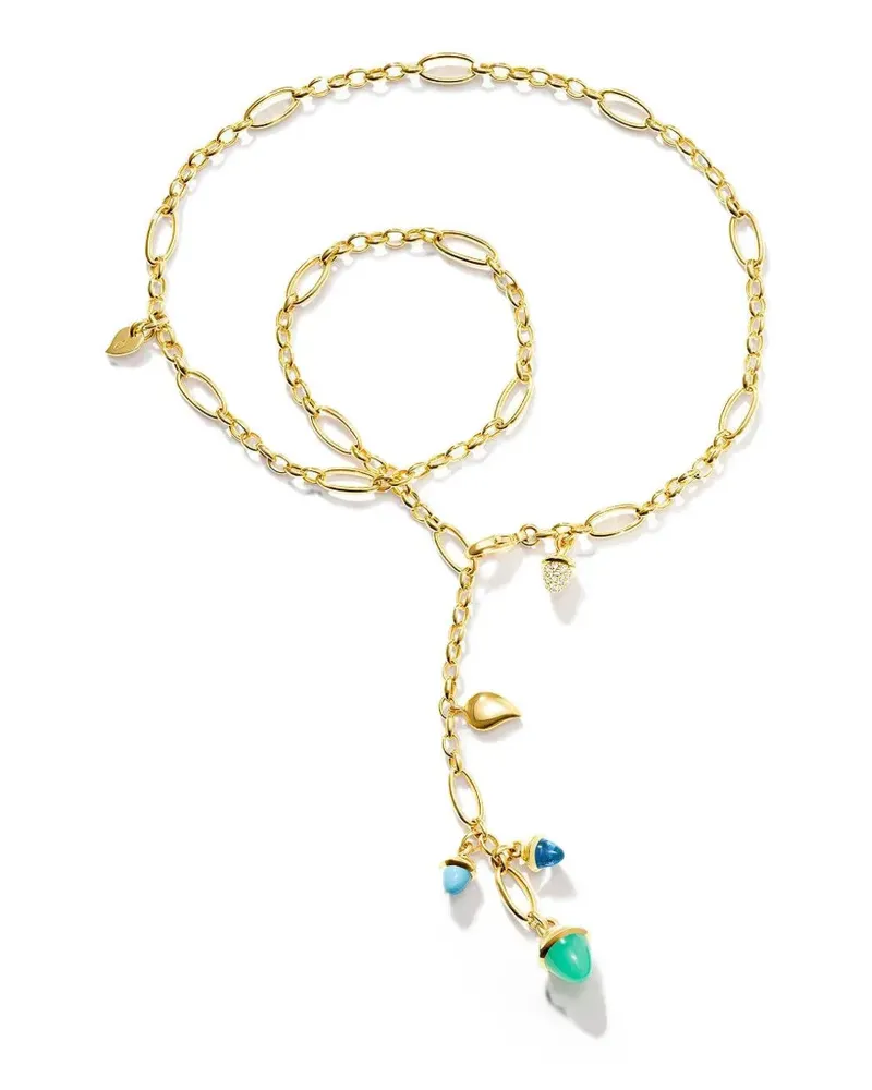TAMARA COMOLLI Mikado Halskette mit Diamant - Gold Gold