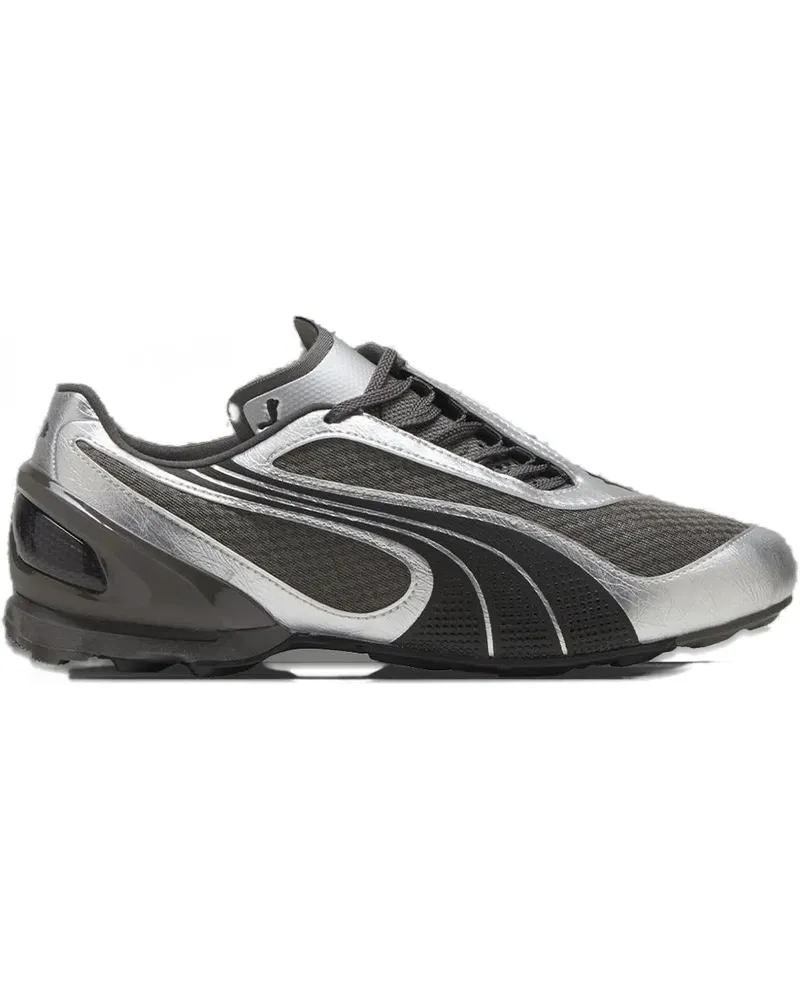 Puma Sneakers mit Logo-Print - Grau Grau