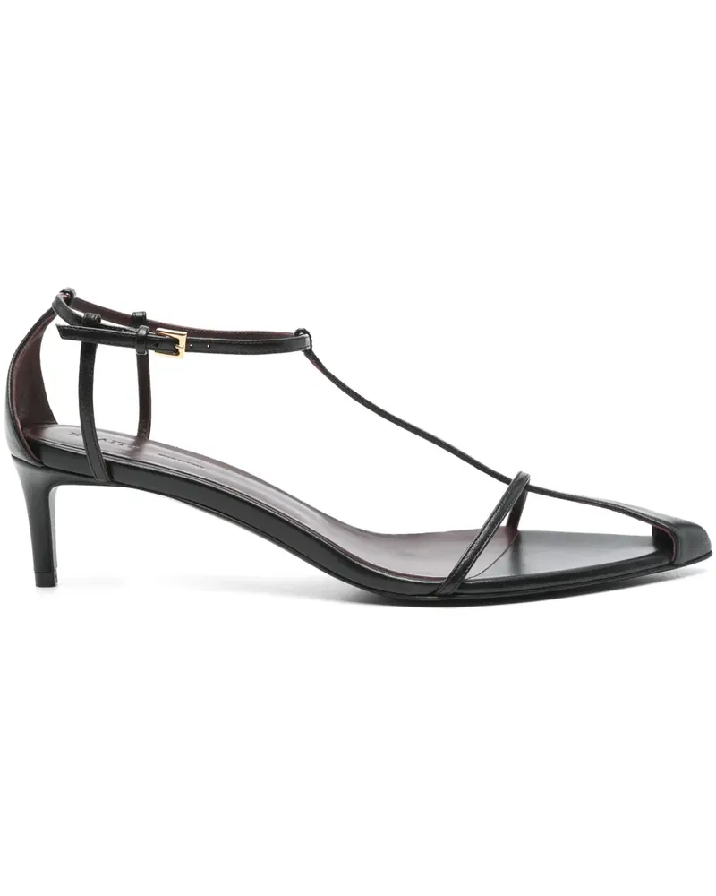 KHAITE Bella Sandalen 55mm - Schwarz Schwarz