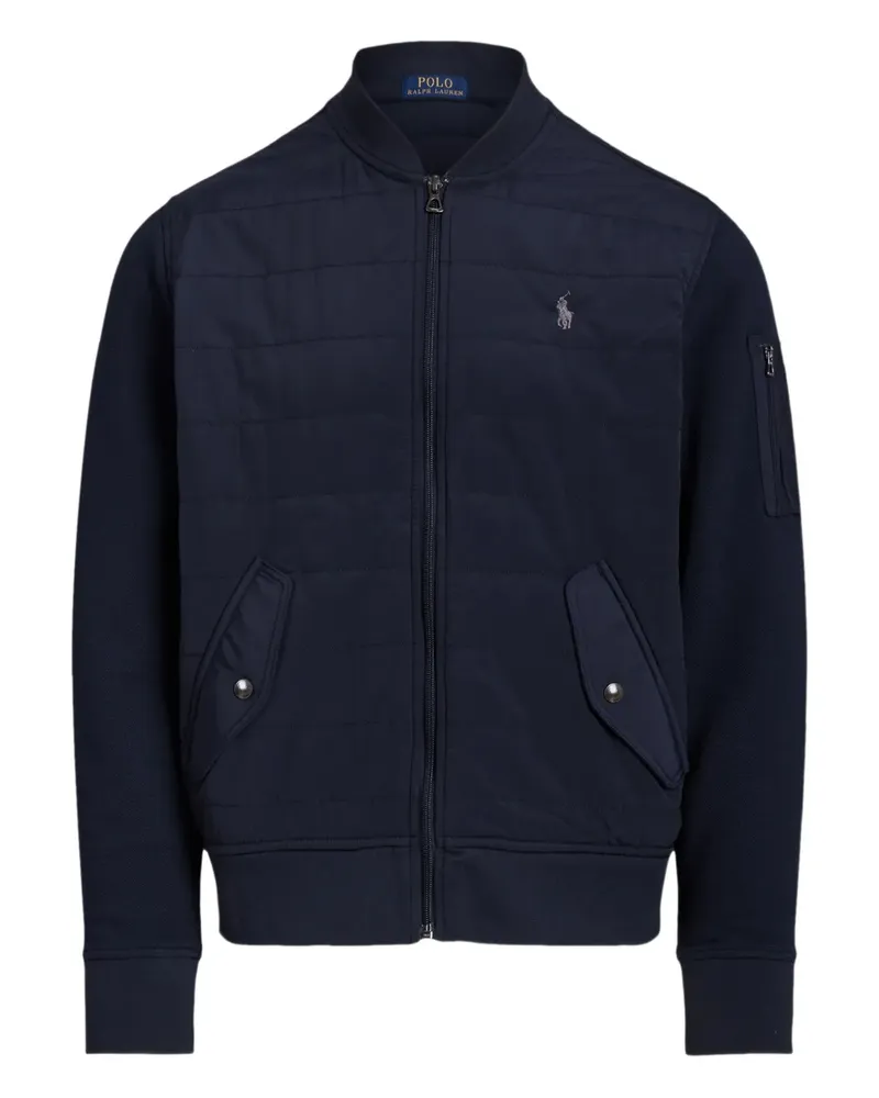 Ralph Lauren Bomberjacke mit Reißverschluss - Blau Blau