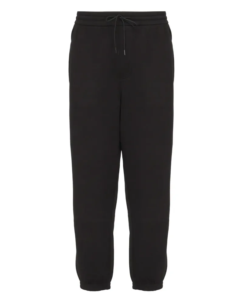 Emporio Armani Jogginghose mit elastischem Bund - Schwarz Schwarz