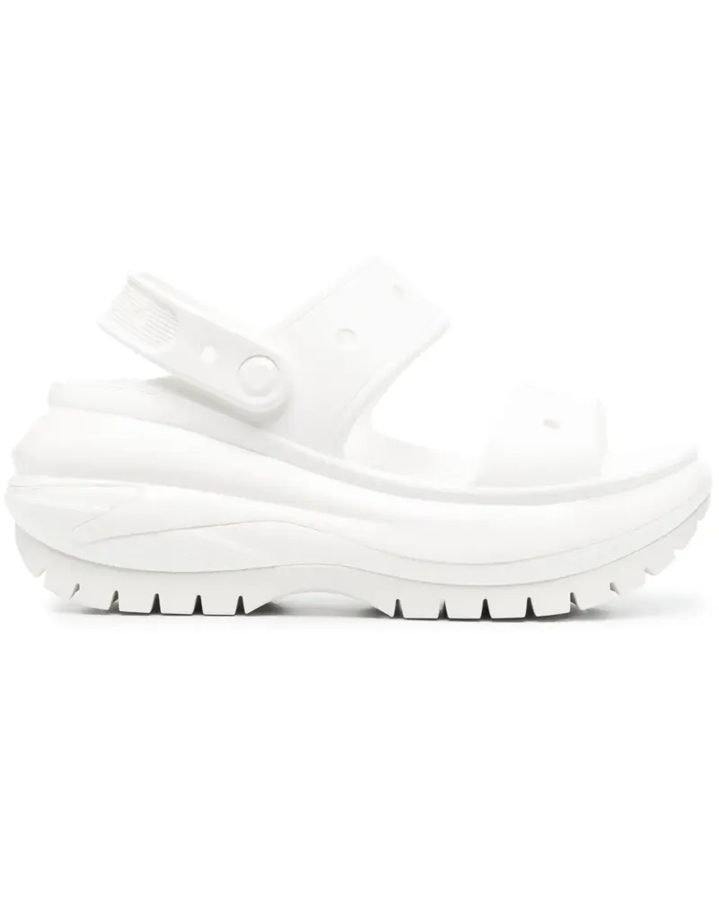 Crocs Mega Crush Sandalen 90mm - Weiß Weiß
