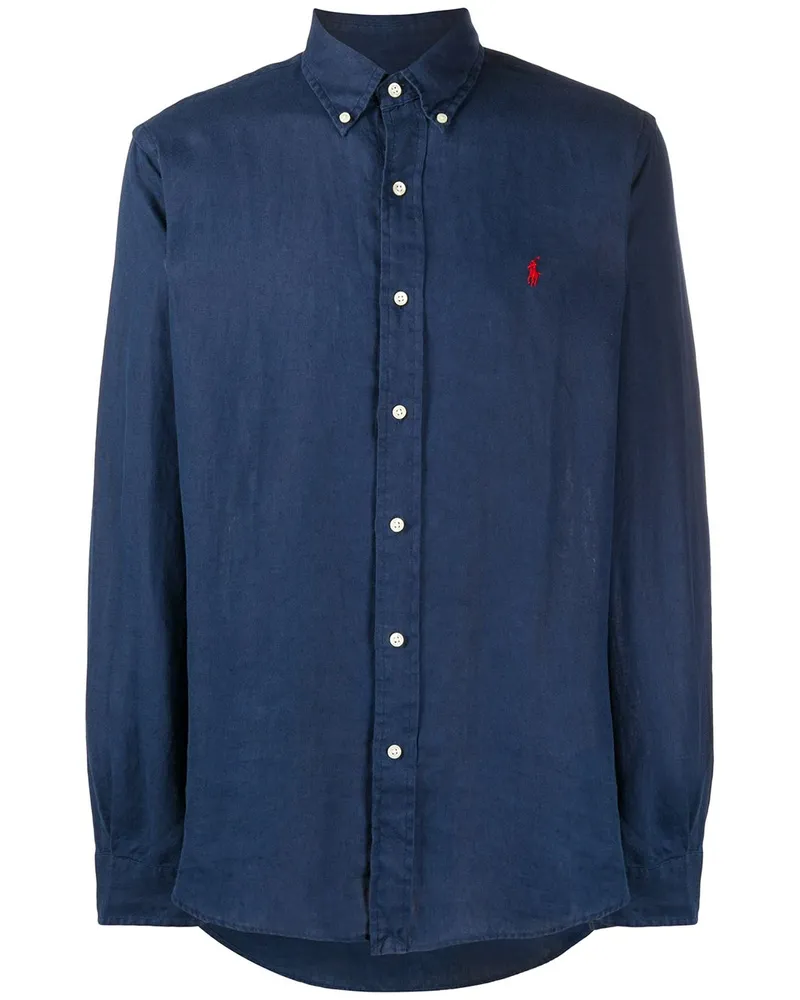Ralph Lauren Chambray-Hemd - Blau Blau