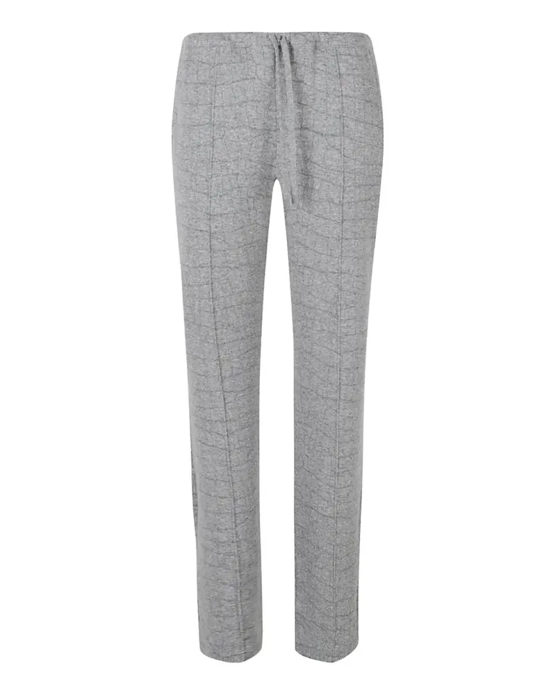 Tom Ford cashmere cotton croco jacquard jersey joggers - Grau Grau