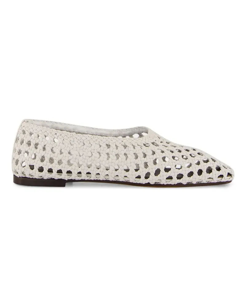 Emme Parsons High Throat ballet flats - Weiß Weiß