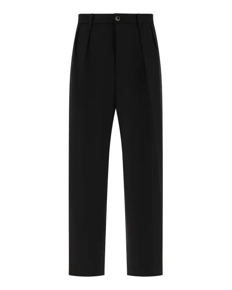 nine:inthe:morning Hose mit Falten - Schwarz Schwarz