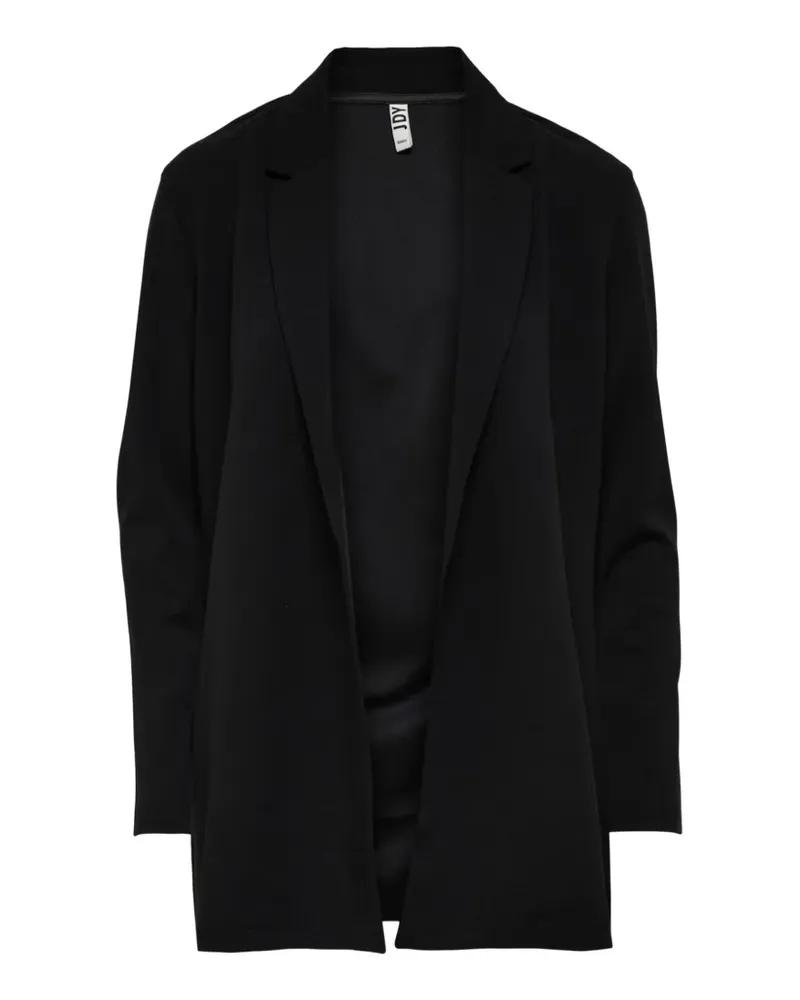 Jacqueline de Yong Blazer mit fallendem Revers - Schwarz Schwarz