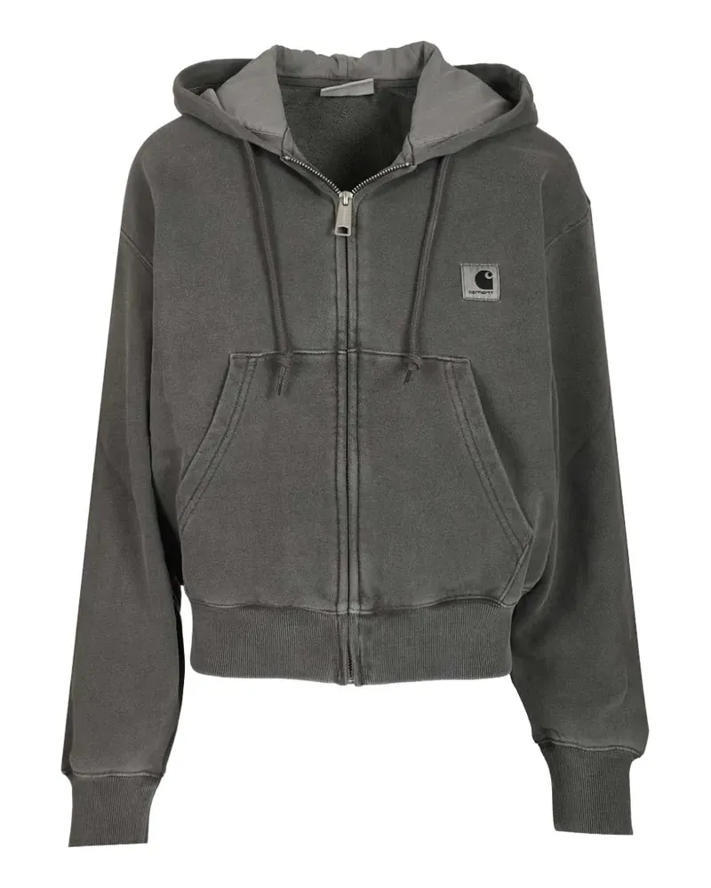 Carhartt WIP Nelson zip-up bomber jacket - Schwarz Schwarz