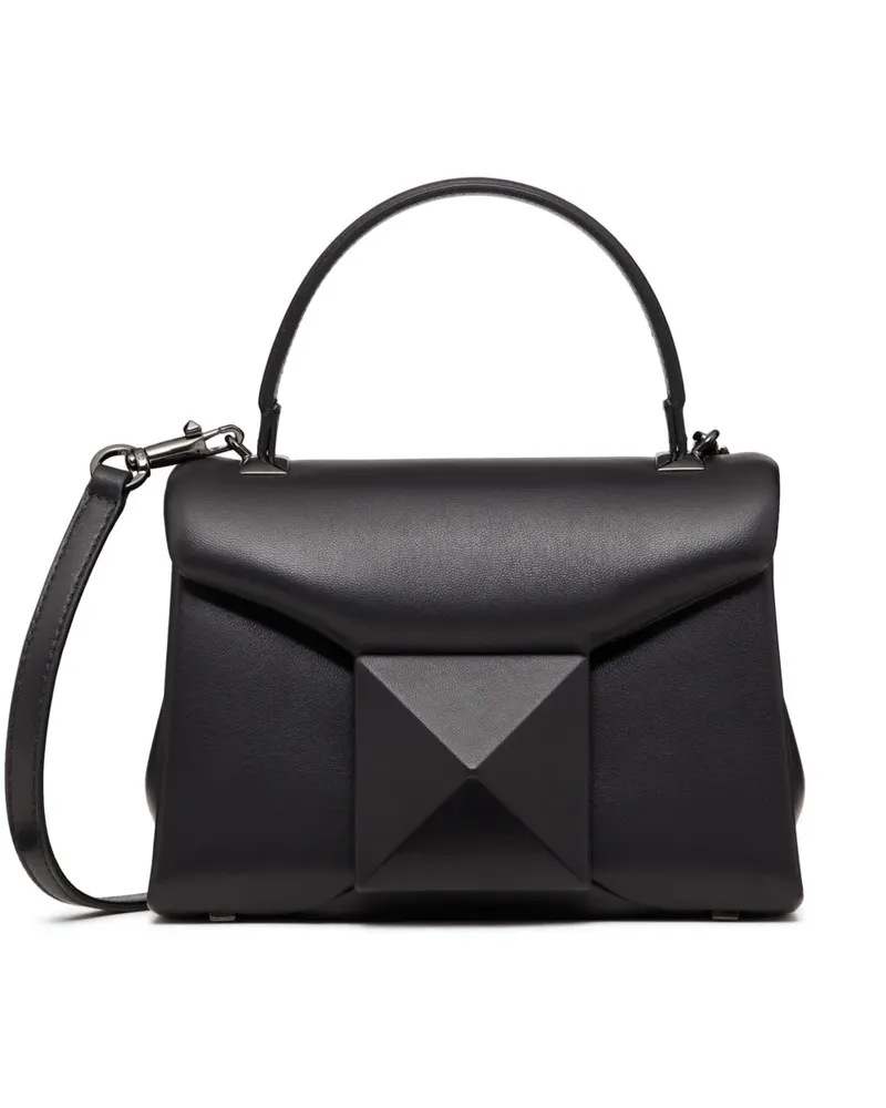 Valentino Garavani Mini Shopper mit Nieten - Schwarz Schwarz
