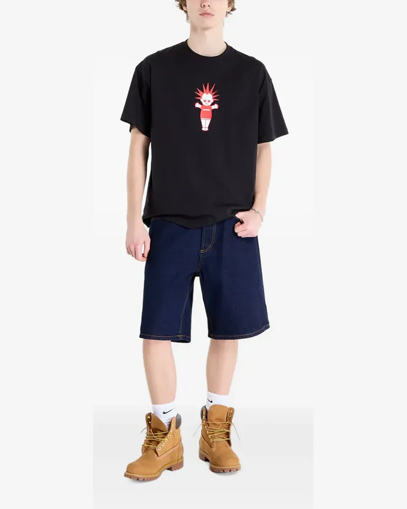 Obey Bigwig baggy shorts - Blau Blau