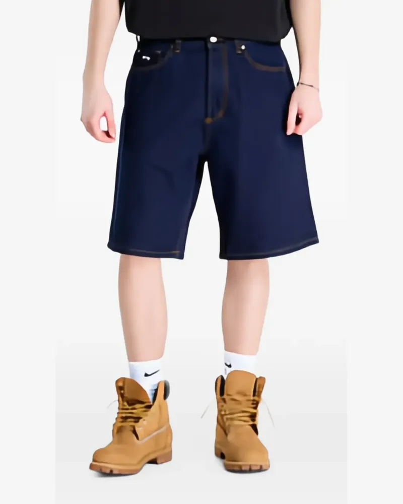 Obey Bigwig baggy shorts - Blau Blau