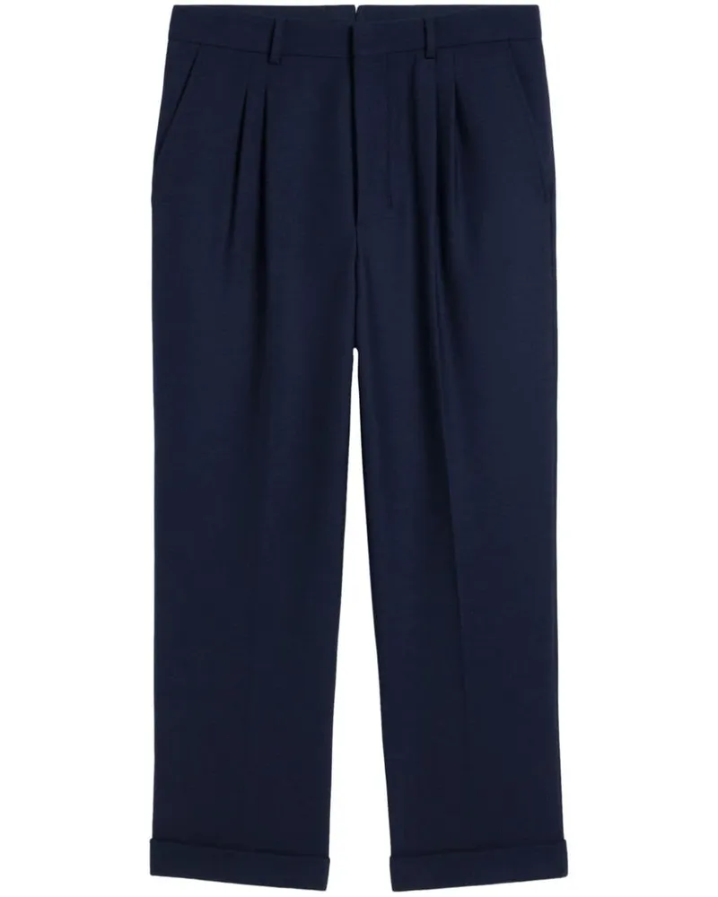 AMI Paris Hose mit Tapered-Bein - Blau Blau