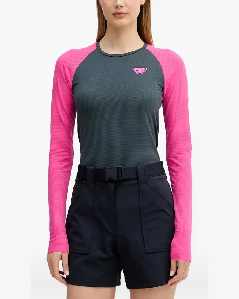 Dynafit T-Shirt mit Raglanärmeln - Grau Grau