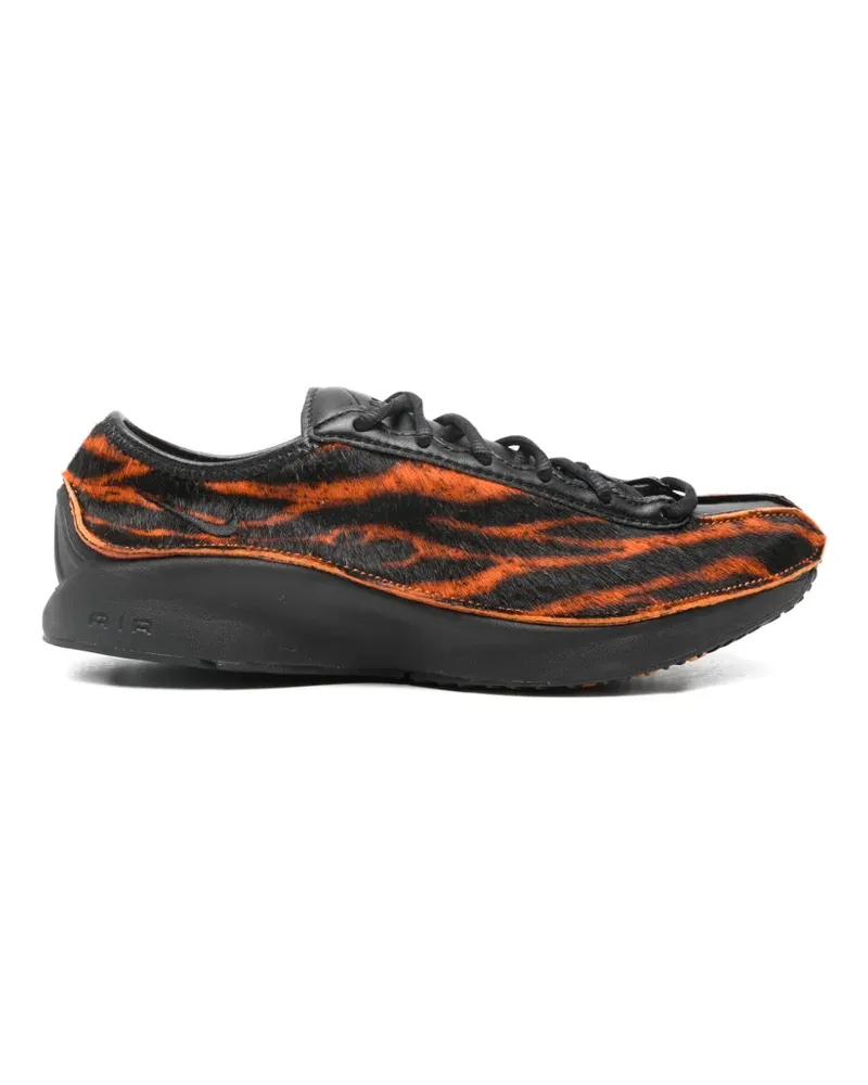 Nike tiger-stripe sneakers - Schwarz Schwarz
