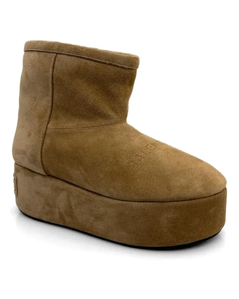 Balenciaga Alaska Stiefel mit Plateau 65mm - Nude Nude