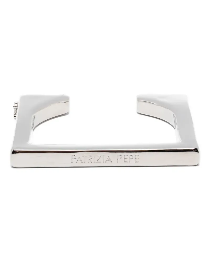 Patrizia Pepe Armreif mit eckiger Form - Silber Silber