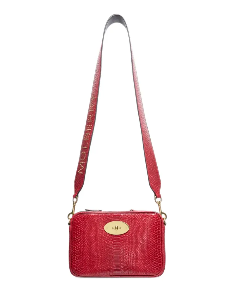 Mulberry Darley snake-print camera bag - Rot Rot