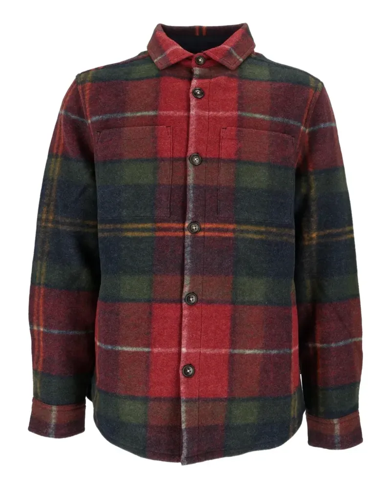 Barbour Woodlane check jacket - Rot Rot