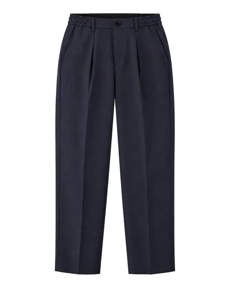 Be Able pleated elasticated-waist trousers - Blau Blau