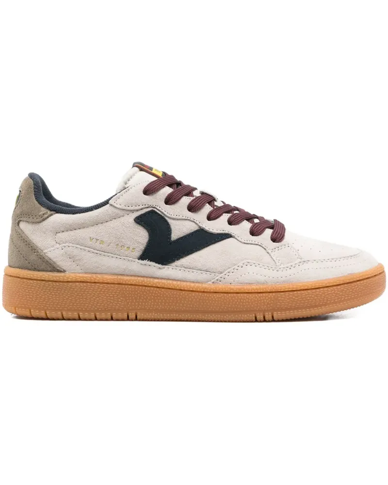 Victoria suede sneakers - Nude Nude