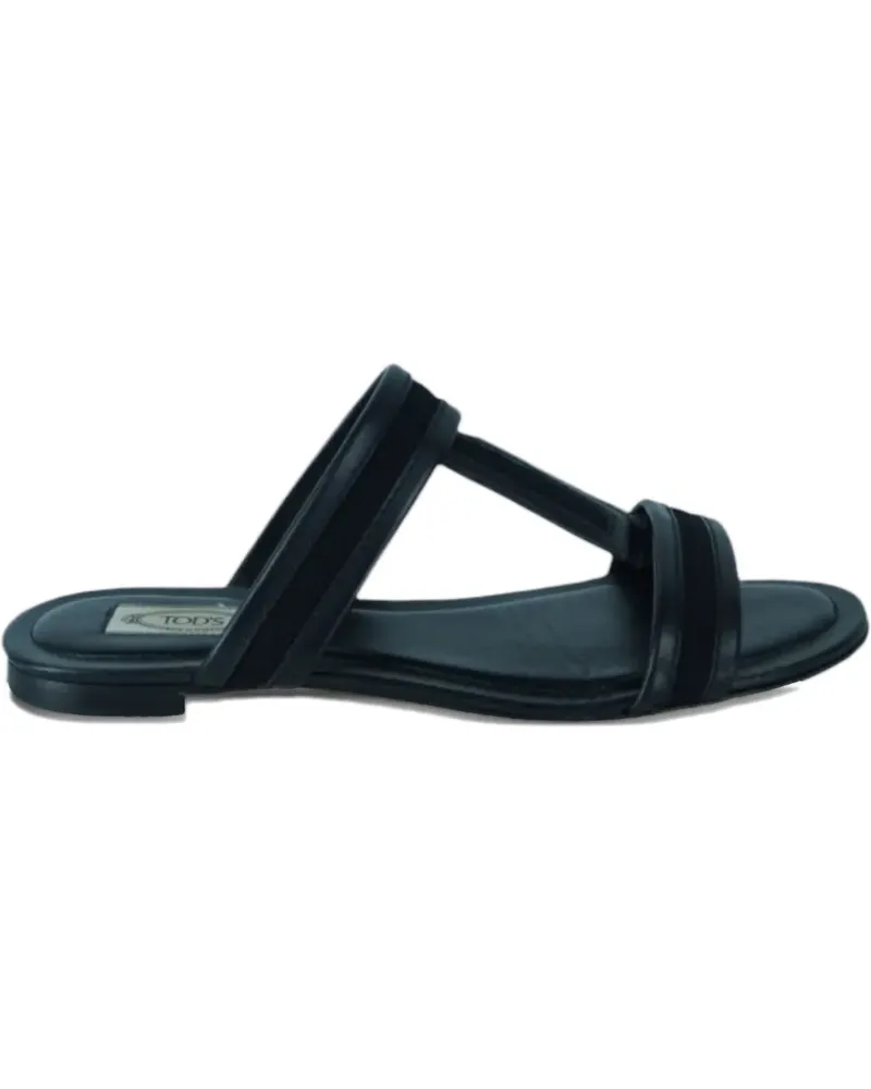 TOD'S Cuoio Legg sandals - Schwarz Schwarz