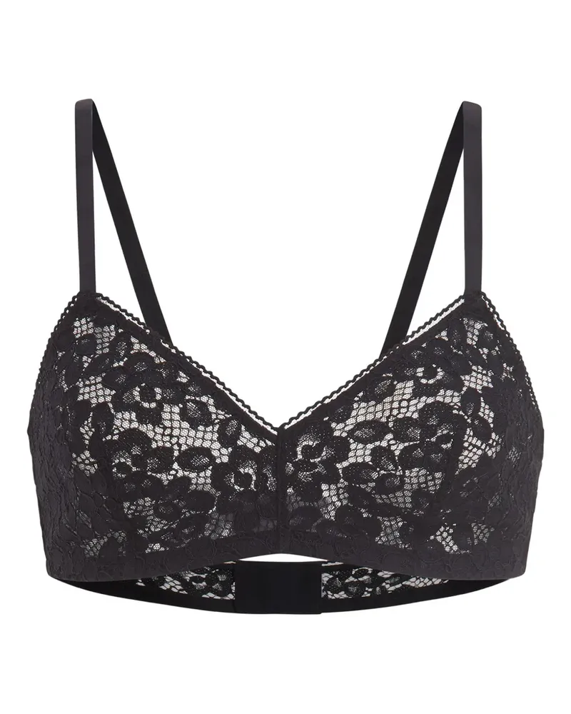 Wolford Triangel-BH aus Spitze - Schwarz Schwarz