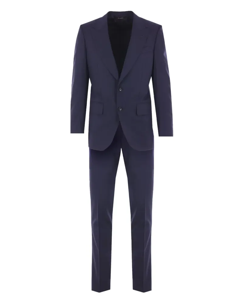 Tom Ford Anzug mit zwei Knöpfen - Blau Blau