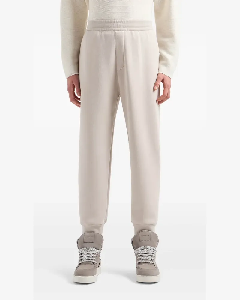 Emporio Armani Hose mit Tapered-Bein - Nude Nude