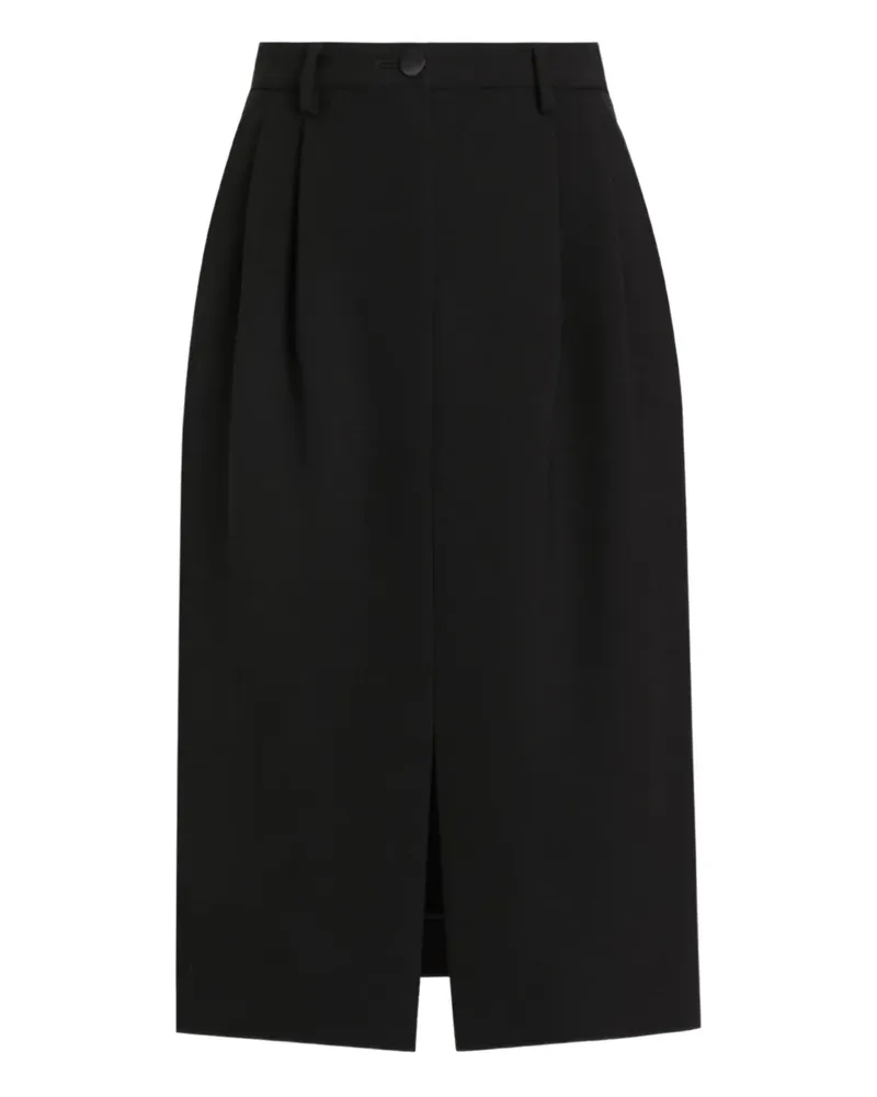 Dolce & Gabbana Klassischer Midirock - Schwarz Schwarz