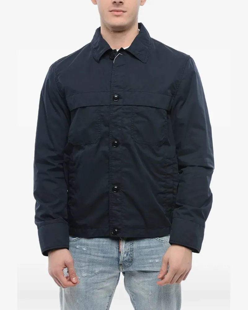 Woolrich Stag Jacke mit Utility-Taschen - Blau Blau