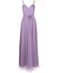 Marchesa Maxikleid mit Falten Violett