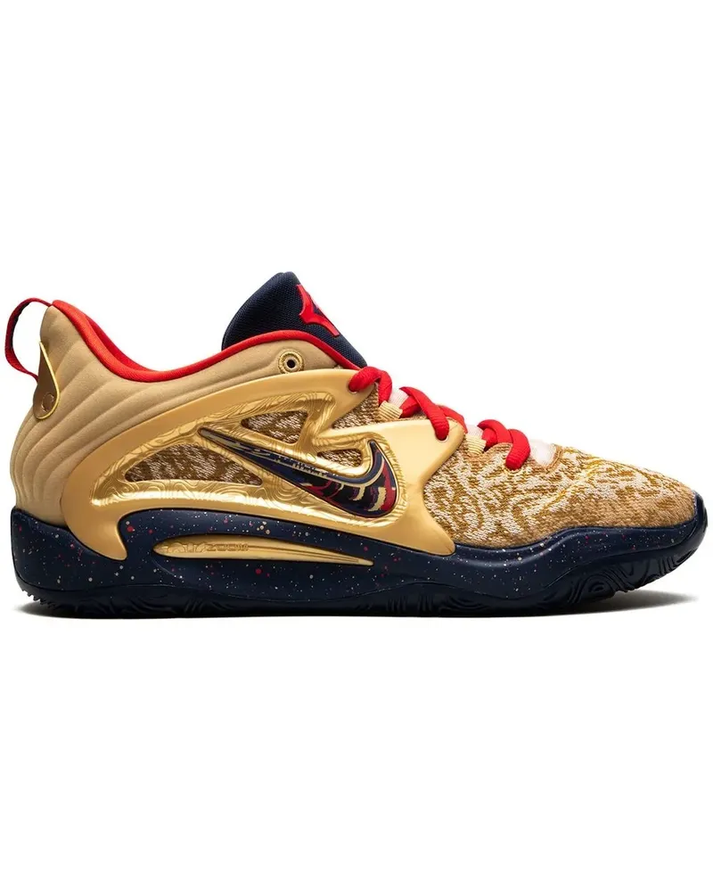 Nike KD15 Olympics Gold Medal Sneakers Gold