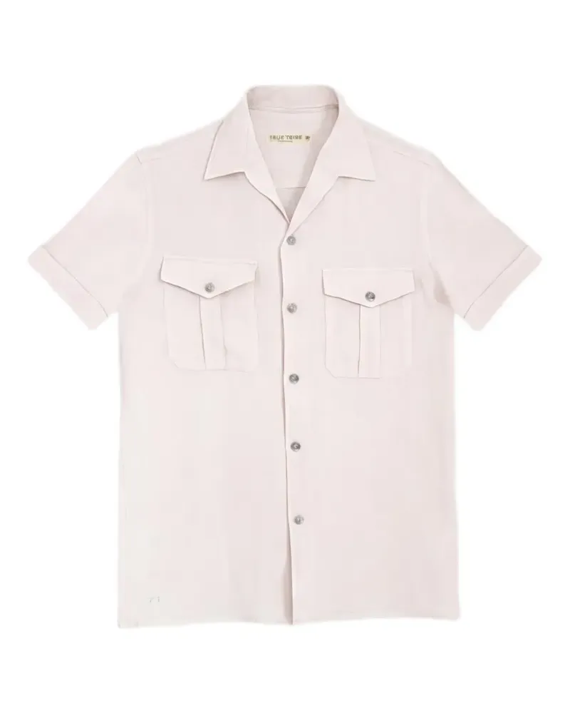 TRUE TRIBE short-sleeve shirt - Weiß Weiß