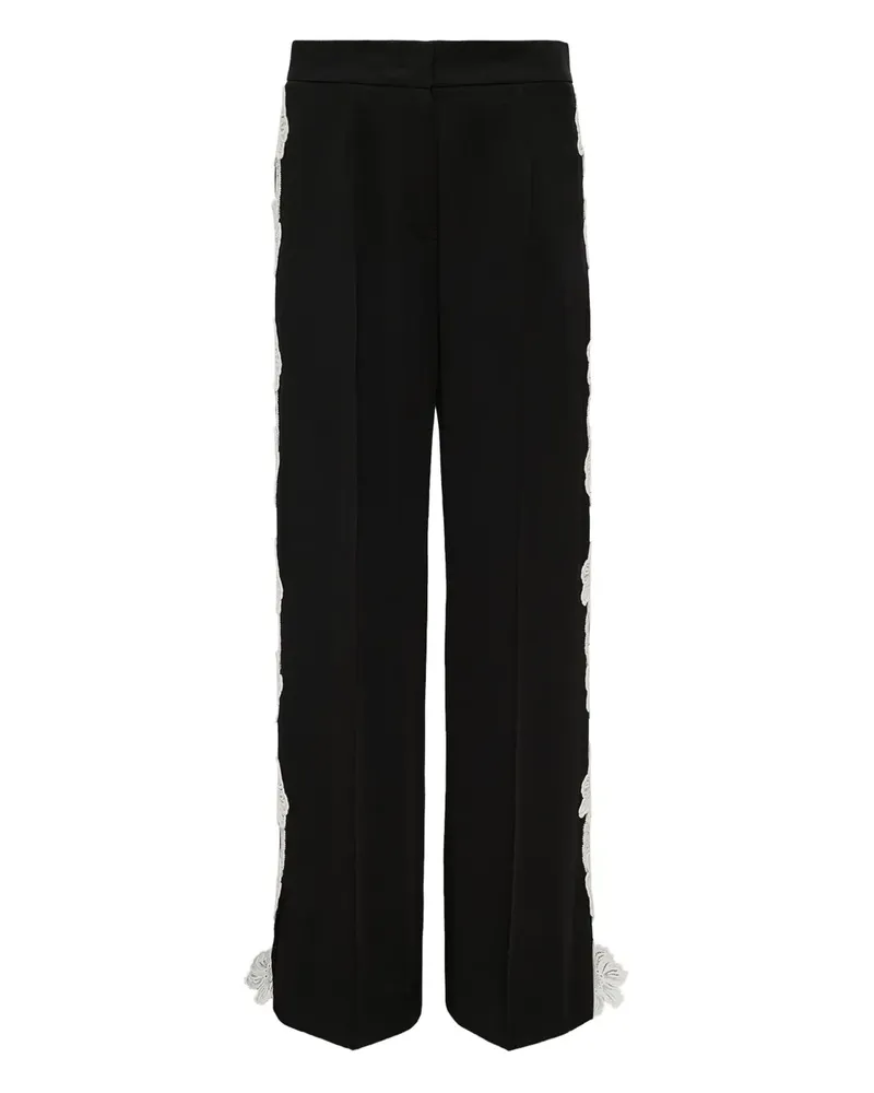 Jil Sander Hose mit hohem Bund - Schwarz Schwarz
