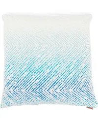 Missoni Home Boucle-Kissen mit Farbverlauf-Optik Blau