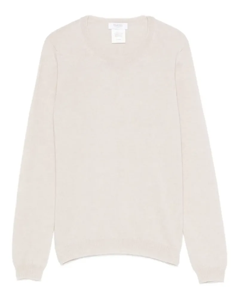 BARBA crew-neck sweater - Nude Nude